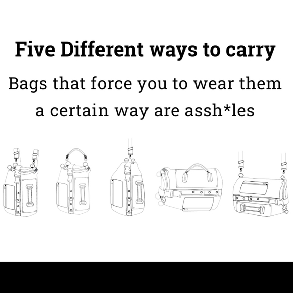 Anvanda Large Backpack Bag Unisex - Picture 9 of 9